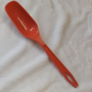 Vintage King Kraft Nylon Solid OrangeServing Cooking 11" Spoon.